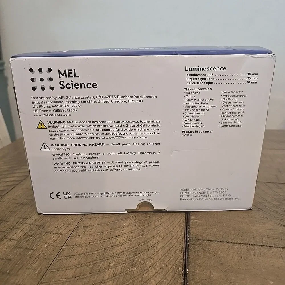 MEL Science STEM Physics Luminescence, For Ages 8+